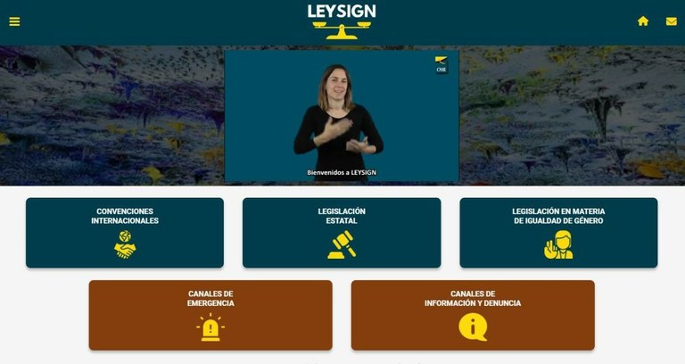 Imagen de la plataforma app LeySign