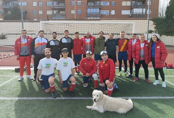 Selección española de fútbol para ciegos, jugadores y técnicos