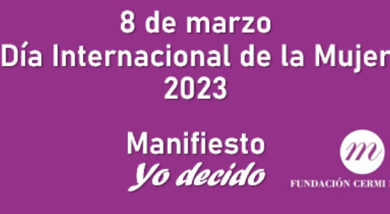 Diapositiva del Manifiesto del CERMI