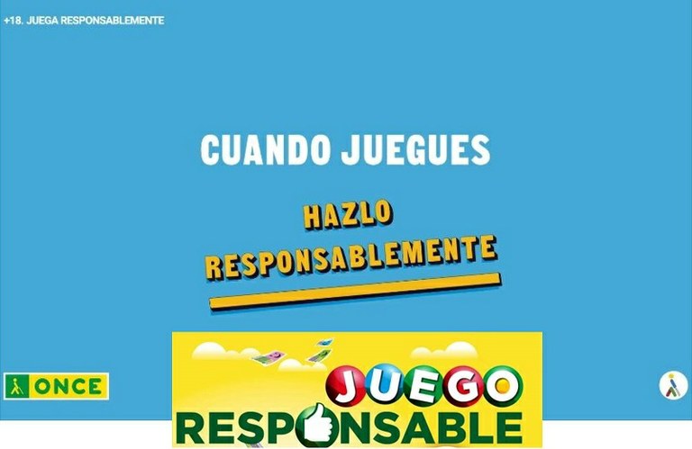 Diapositiva de uno de los vídeos tutoriales sobre  Juego Responsable