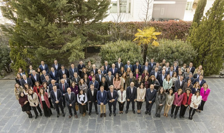 Foto de grupo de directivos de Ilunion
