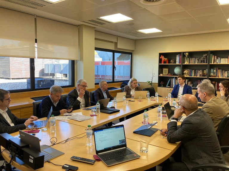 Reunión en el CTI del Consejo Asesor de Innovación