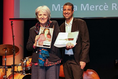 Maria Mercè Roca en el homenaje