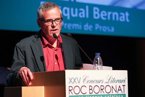 Pasqula Bernat durante su intervención