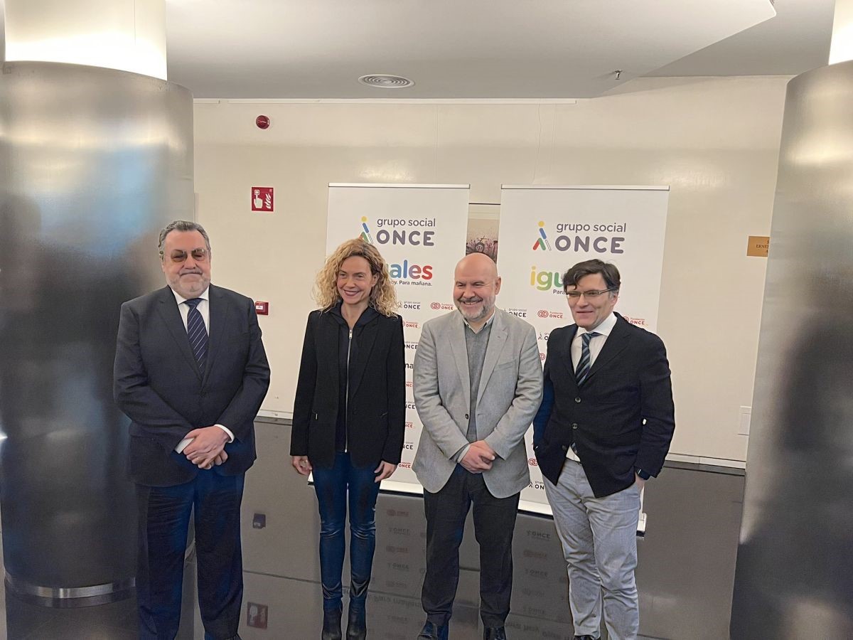Miguel Carballeda, Meritxel Batet, Luis Cayo Pérez y Alberto Durán