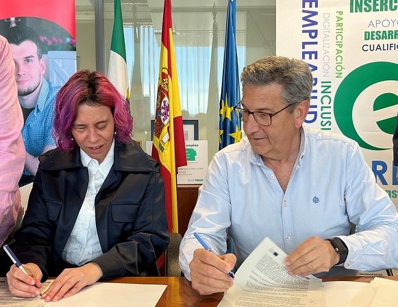 Acto de la firma con el SEXPE
