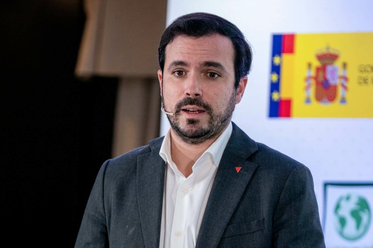 Ministro de Consumo, Alberto Garzón