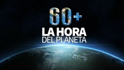 Imagen de la campaña la hora del planeta