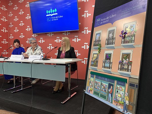 Presentación del cartel de la Feria del Libro de Madrid