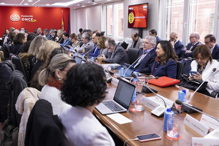 Imagen del último Patronato de Fundación ONCE