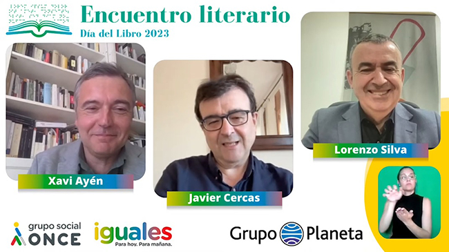 Pantallazo de un momento del encuentro literario