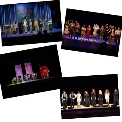 Collage grupos de teatro