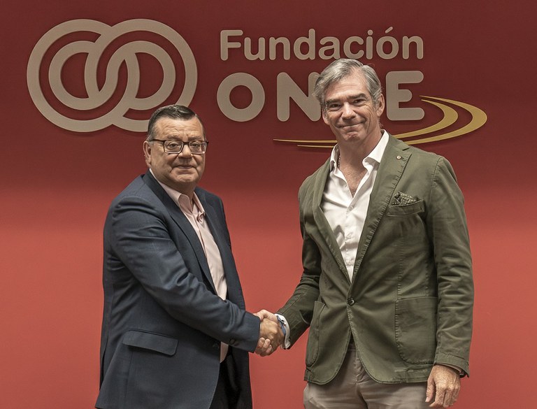Alfaro, a la izquierda, y Martínez Donoso