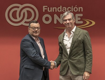 Alfaro, a la izquierda, y Martínez Donoso