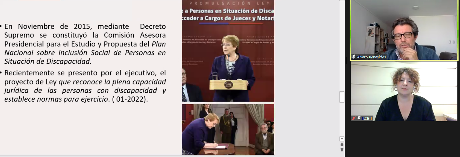 Momento de la presentación de la segunda fase del medidor LATAMDIS