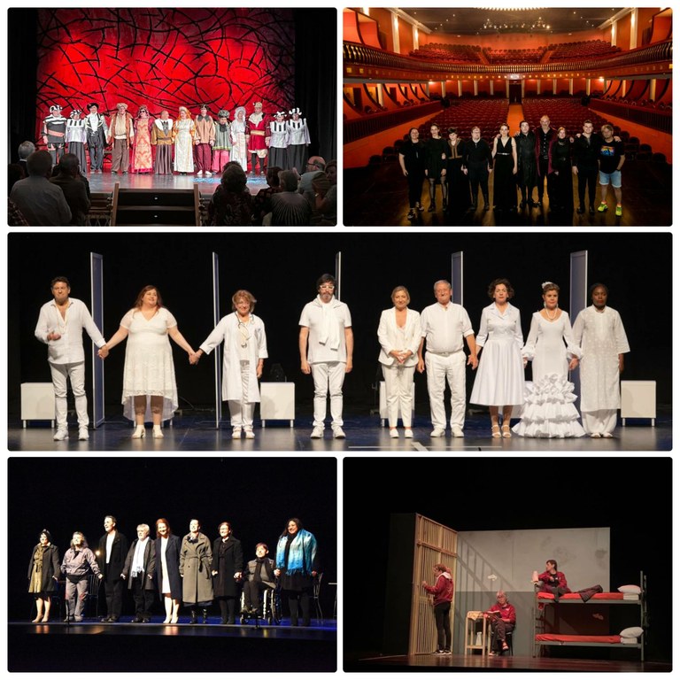 Collage grupos de teatro