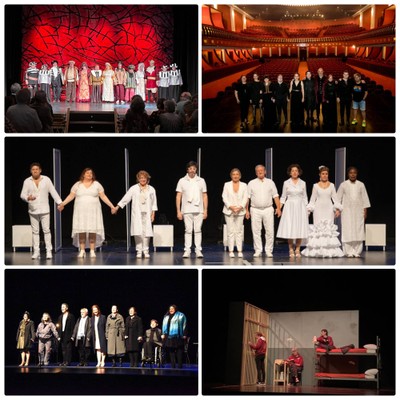 Collage grupos de teatro