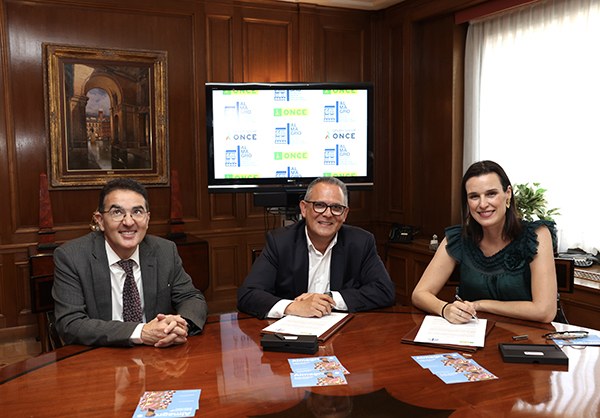 Andrés Ramos, Ángel Luis Gómez e Irene Pardo