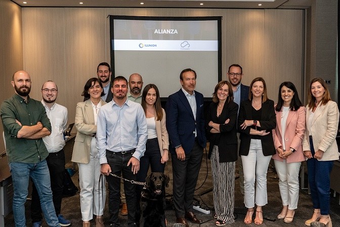 Foto de familia de Ilunion y GoSupply