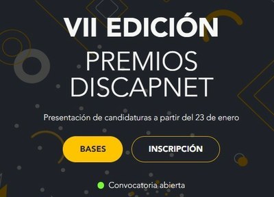 Cartel premios Discapnet