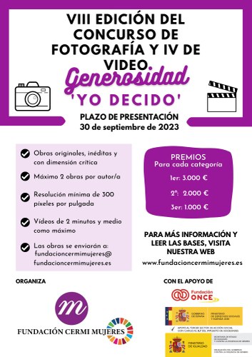 Cartel Concurso 'Yo decido'