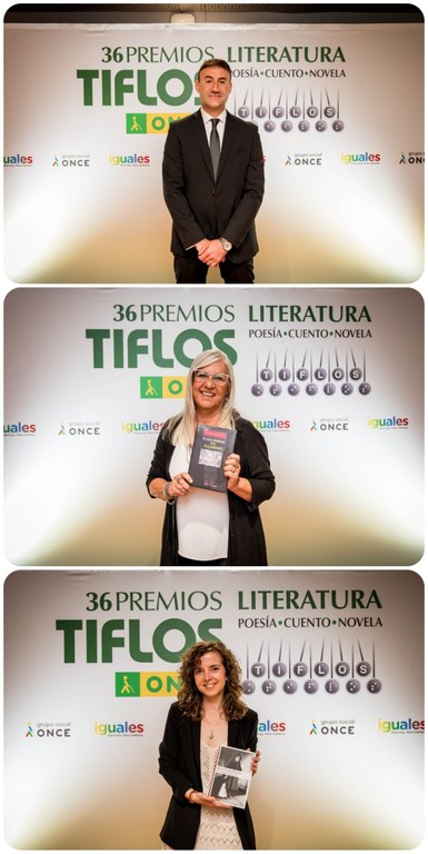 Collage de los tres autores
