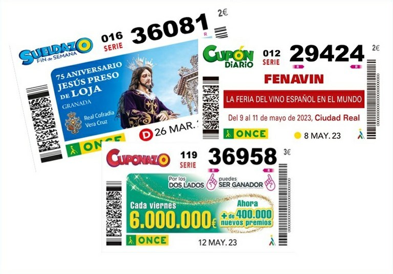 Cupón Diario, Cuponazo y Sueldazo premiados