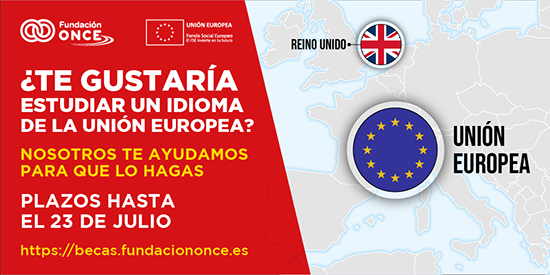 Cartel del programa de becas