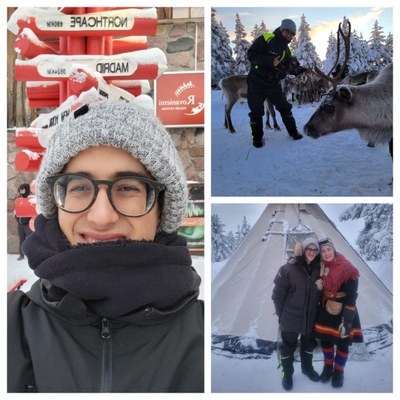Collage Vicente Martínez y sus viajes 