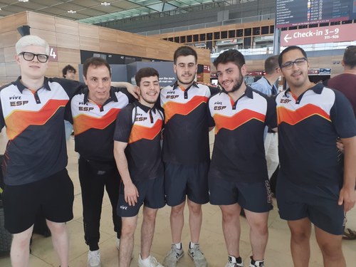Equipo de jóvenes de goalball