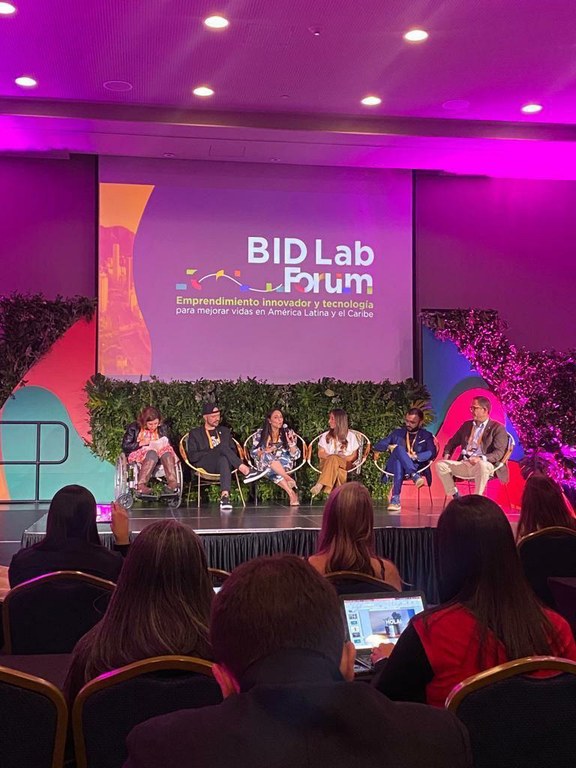 Centeno en el BID Lab Forum