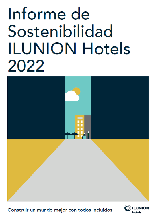 Imagen del Informe de Sostenibilidad de Ilunion Hotels