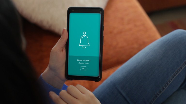 Sistema que usa la Inteligencia Artificial  de Ilunion