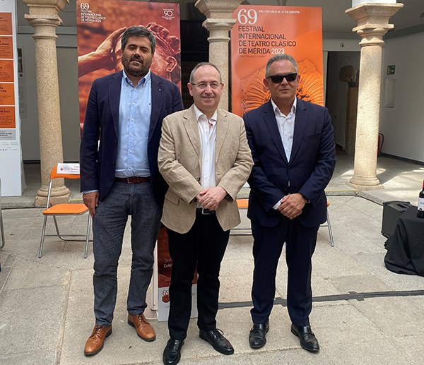 Fernando Iglesias, Jesús Cimarro y Ángel Luis Gómez