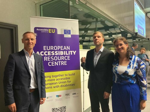 Responsables de la EBU asistentes a la presentación