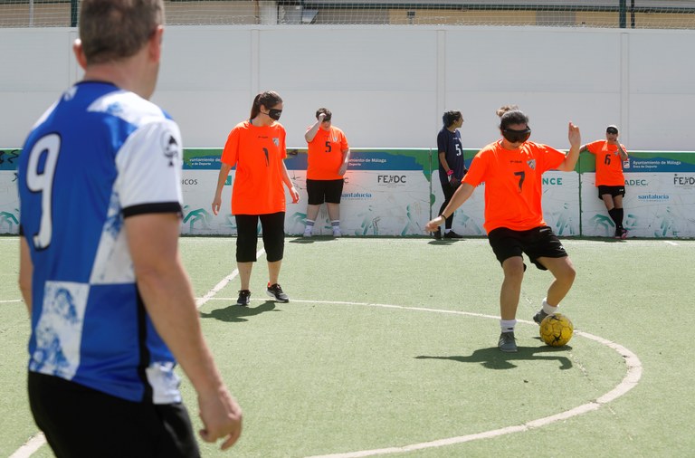 Otro momento de un entrenamiento