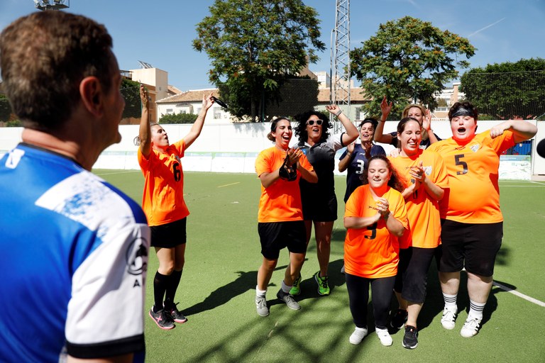 Nuestras campeonas malagueñas celebras su éxito