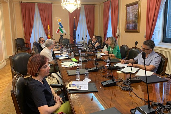 Un momento de la reunión