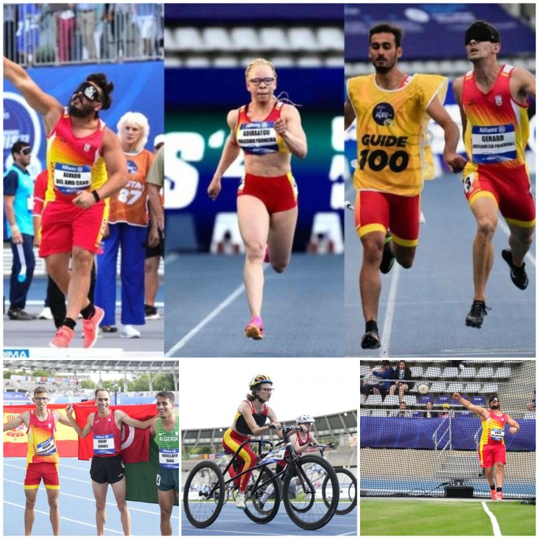 Varios momentos de las competiciones