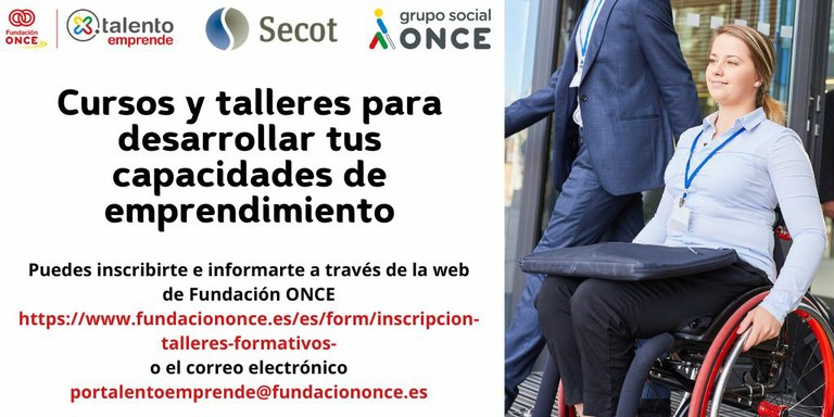 Imagen cartel de la convocatoria de Por Talento Emprende