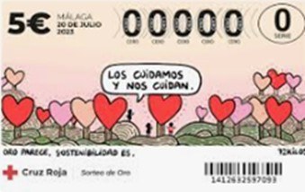 Boleto de Cruz Roja