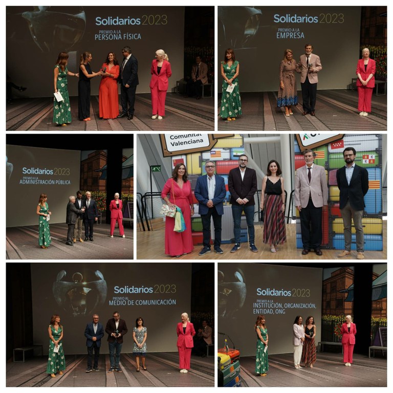 Collage con todos los premiados