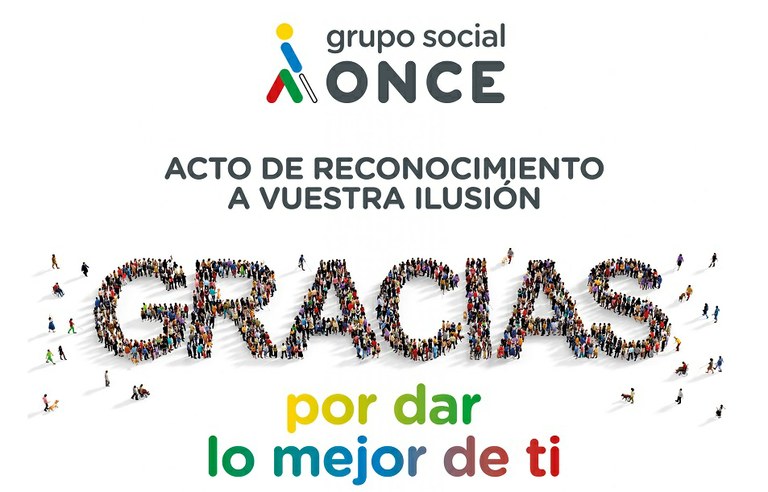 Diapositiva cartel con lema del Premio once años