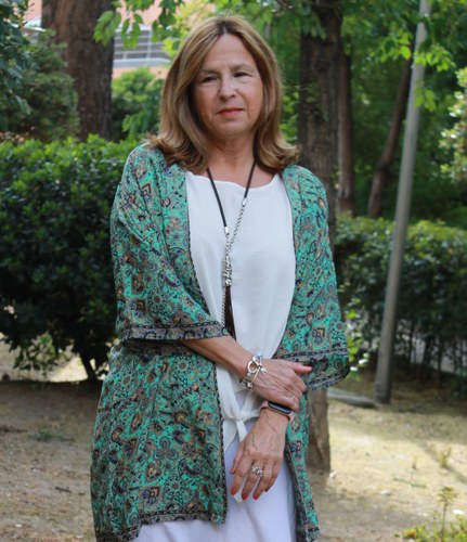 Nieves Barambio Saiz,  escritora ciega licenciada en Filología inglesa 