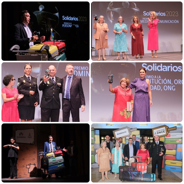 Collage con las fotos individuales de los ganadores