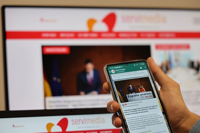 Canal Whatsapp Servimedia