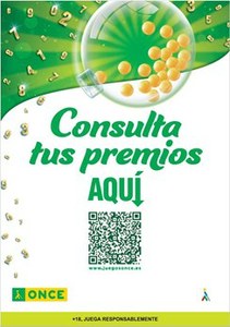 Cartel con el QR
