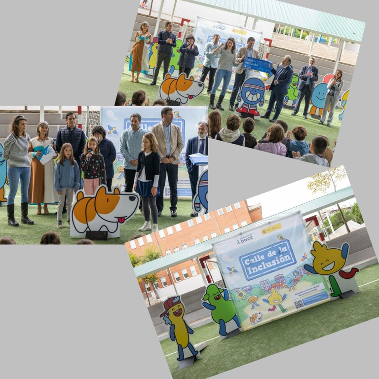 Collage con varios momentos de la jornada