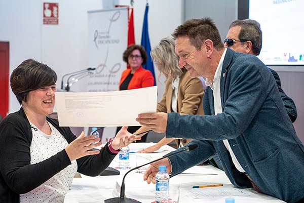 Entrega de diplomas de la anterior edición