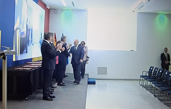 El presidente de CERMI recoge la condecoración